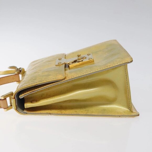 LOUIS VUITTON Monogram Vernis Spring Street Hand Bag Gris - Picture 4 of 16